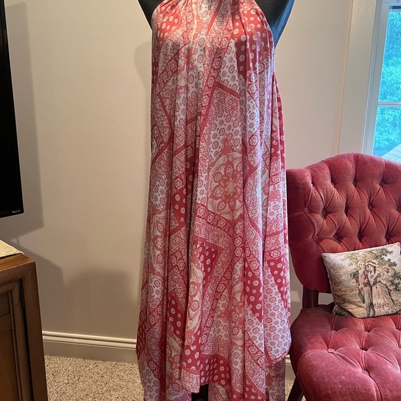 Red Bandanna handkerchief dress - Picture 6 of 7